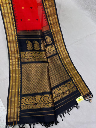 GADWAL PURE COTTON SILK (SICO) SAREE