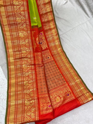 GADWAL PURE SILK HANDLOOM SAREE
