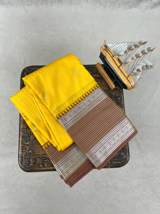 SEMI GADWAL SAREE