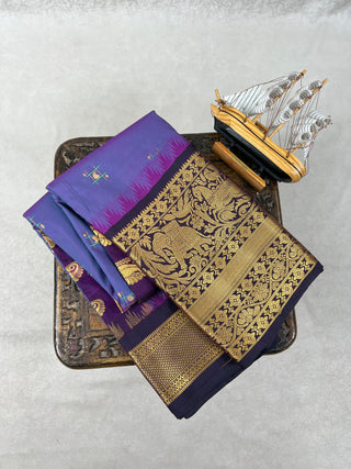 SEMI GADWAL SAREE