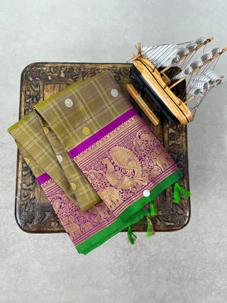 GADWAL PURE SILK HANDLOOM DUPATTAS