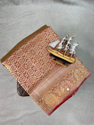 KANCHIPURAM PURE SILK TISSUE SAREE