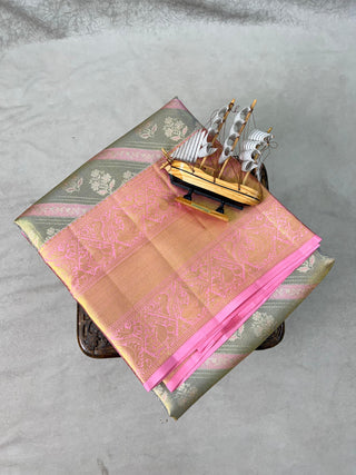 KANCHIPURAM PURE SILK TISSUE SAREE