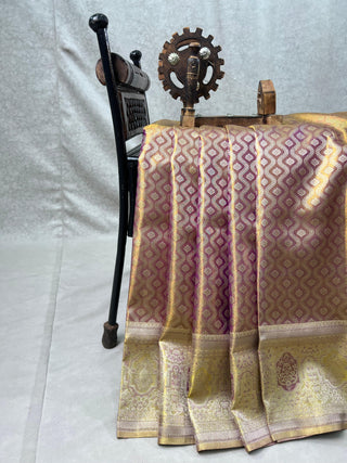KANCHIPURAM PURE SILK TISSUE SAREE