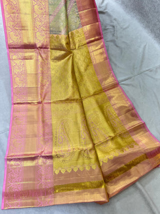 KANCHIPURAM PURE SILK TISSUE SAREE