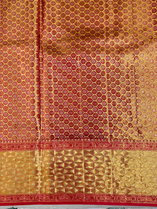 KANCHIPURAM PURE SILK TISSUE SAREE