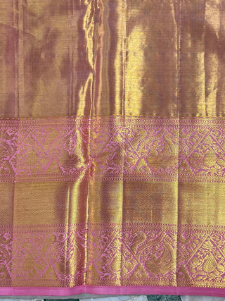 KANCHIPURAM PURE SILK TISSUE SAREE