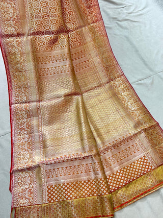 KANCHIPURAM PURE SILK TISSUE SAREE
