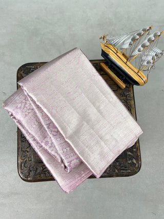 KANCHIPURAM PURE SILK SELF SAREE