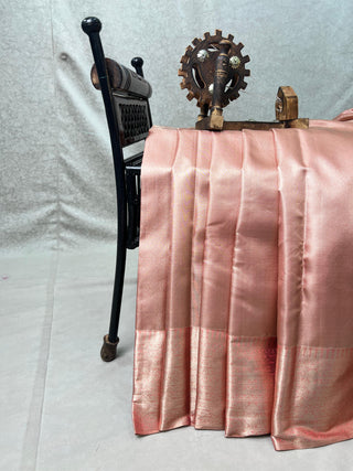 KANCHIPURAM PURE SILK SELF SAREE