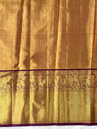 KANCHIPURAM PURE SILK TISSUE SAREE