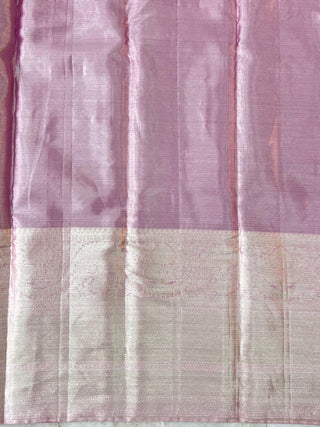 KANCHIPURAM PURE SILK SELF SAREE
