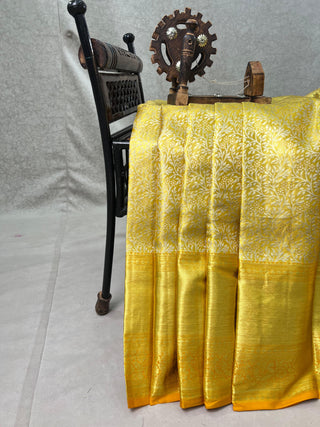 KANCHIPURAM PURE SILK SELF SAREE