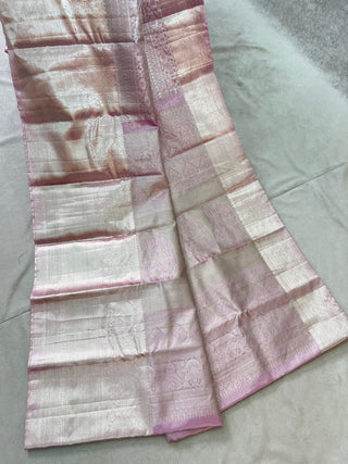 KANCHIPURAM PURE SILK SELF SAREE