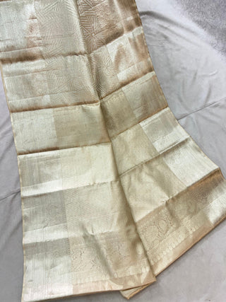 KANCHIPURAM PURE SILK SELF SAREE