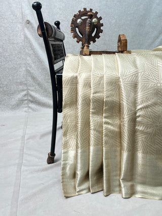 KANCHIPURAM PURE SILK SELF SAREE