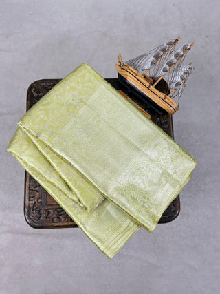 KANCHIPURAM PURE SILK SELF SAREE