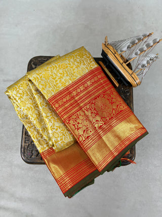 KANCHIPURAM PURE SILK TISSUE SAREE