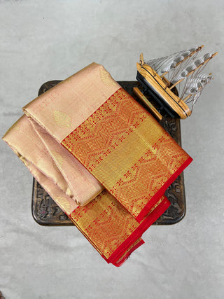KANCHIPURAM PURE SILK KUTTU SAREE