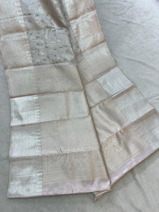 KANCHIPURAM PURE SILK SELF SAREE