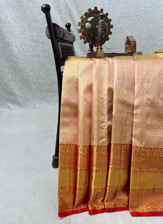KANCHIPURAM PURE SILK KUTTU SAREE
