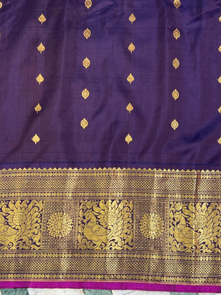 GADWAL PURE SILK HANDLOOM BROCADE SAREE