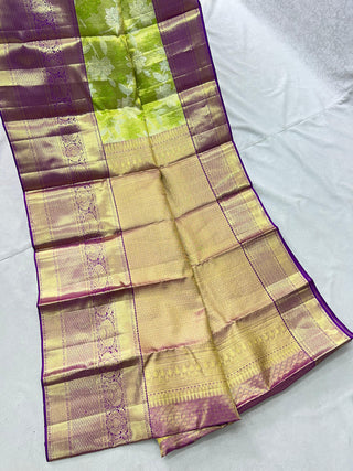 KANCHIPURAM PURE SILK KUTTU SAREE