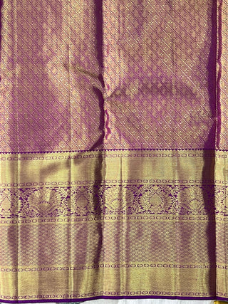 KANCHIPURAM PURE SILK KUTTU SAREE