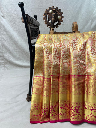 KANCHIPURAM PURE SILK TISSUE SAREE