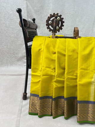 GADWAL COTTON SILK (SICO) SAREE WITH PURE SILK BLOUSE
