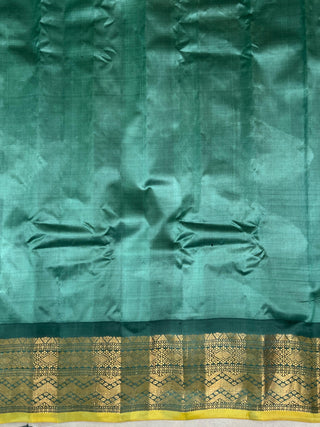 GADWAL COTTON SILK (SICO) SAREE WITH PURE SILK BLOUSE