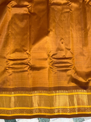 GADWAL COTTON SILK (SICO) SAREE WITH PURE SILK BLOUSE