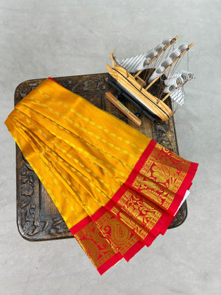HANDLOOM GADWAL PURE SILK LEHENGA