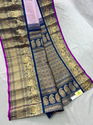 GADWAL PURE SILK HANDLOOM BIG BORDER SAREE