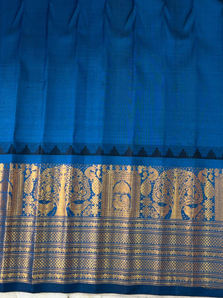 GADWAL PURE SILK CHECKS BUTTA SAREE