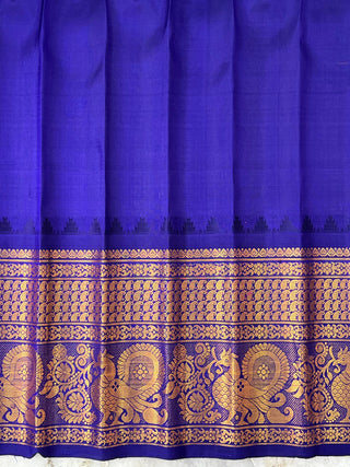 GADWAL PURE SILK CHECKS BUTTA SAREE