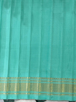 GADWAL PURE SILK HANDLOOM CHECKS BUTTA SAREE