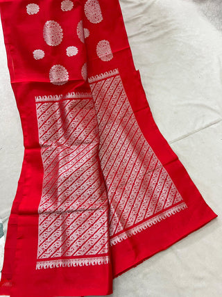 VEKATGIRI PURE SILK WITH BORDERLESS SAREE