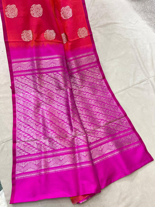 VEKATGIRI PURE SILK WITH BORDERLESS SAREE