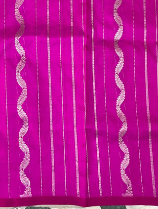 VEKATGIRI PURE SILK WITH BORDERLESS SAREE
