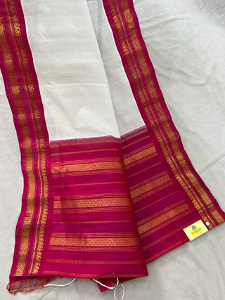 GADWAL PURE COTTON KUTTU BORDER