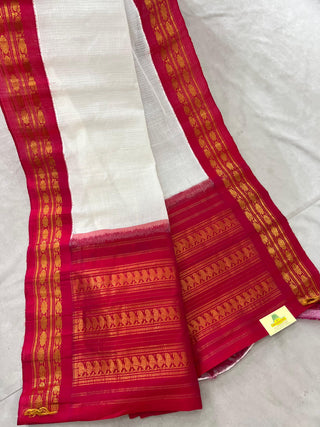 GADWAL PURE COTTON KUTTU BORDER