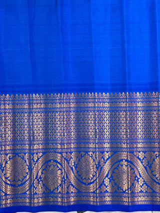 GADWAL PURE SILK KANCHI BORDER SAREE