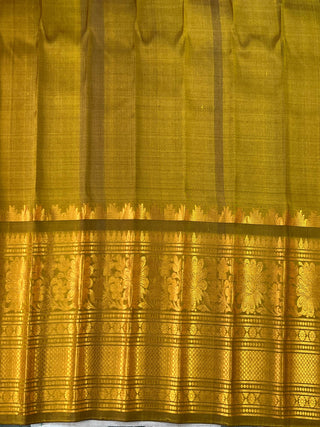 GADWAL PURE SILK KANCHI BORDER SAREE