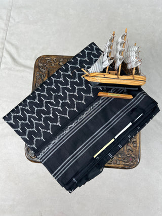 IKKAT PURE SILK HANDLOOM SAREE