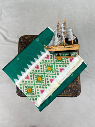 IKKAT PURE SILK HANDLOOM SAREE