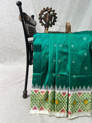IKKAT PURE SILK HANDLOOM SAREE