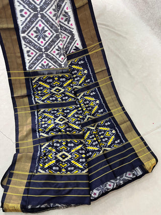 IKKAT PURE SILK HANDLOOM SAREE