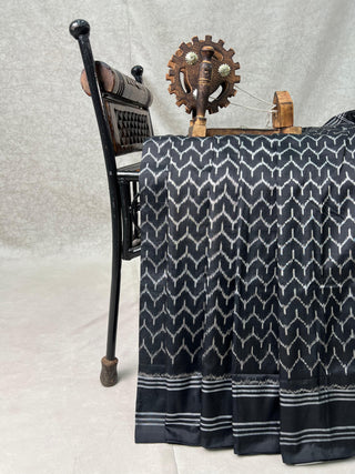 IKKAT PURE SILK HANDLOOM SAREE