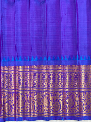 GADWAL PURE SILK KANCHI BORDER SAREE